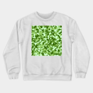 Light Green Camouflage Crewneck Sweatshirt